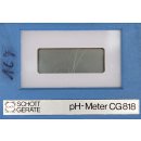 Schott pH-Meter CG818 pH Meter CG 818 digital mit mV-Bereich