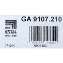 Rittal GA 9107.210 Aluminium Gehäuse 80x250x57mm grau