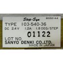 Sanyo Denki 103-540-36 Step-Syn Schrittmotor 2.4V 1.8...