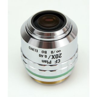 Nikon Mikroskop Objektiv CF Plan 20X/0.40 BD ELWD