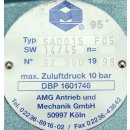 AMG Pesch SAD 015 Schwenkantrieb mit Mehrweg-Kugelhahn