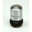 Euromex Objektiv Mikroskop 100/1.25 Oil RMS Gewinde