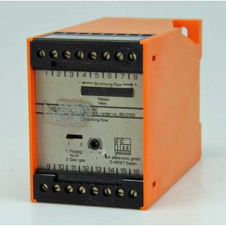 IFM Schaltverstärker VS0200 efector SN0100 Strömungswächter