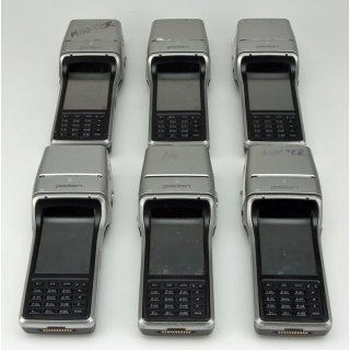 6 Stück Pidion BIP-1300 Terminal PDA mit Drucker Barcodescanner