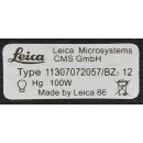 Leica Sockel mit Lampenfassung für Lampenhaus Hg 100W