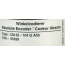 TWK Elektronik Winkelcodierer CM65-104GA05 Absolute Encoder