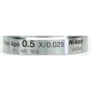 Nikon Macro Plan Apo 0.5X/0.025 WD 10.0 Makro Objektiv