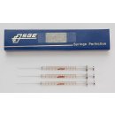3 Stück SGE Micro Syringe Mikroliterspritze 10F-S-0.63 002888