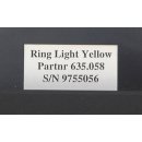 Mikroskop Ringlicht Gelb Ring Light Yellow 635.058