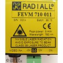 Radiall FEVM710011 Laser 780nm 5mW Fiberoptik #D10359