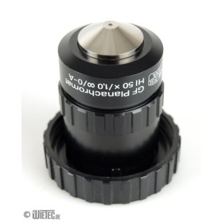 Zeiss Mikroskop Objektiv GF Planachromat HI 50x/1,0 oo/0-A