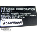 Keyence LV-S61 + LV-11SAP Lasersensor mit Messverstärker #10970