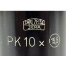 Carl Zeiss Jena Mikroskop Okular PK 10X 15,5 #10994