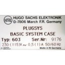 HSE Hugo Sachs 603 Plugsys Basic System Case Grundgehäuse #11050