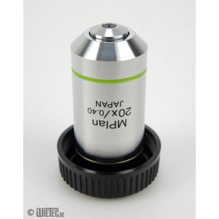 Olympus Mikroskop Objektiv MPlan 20X/0,40 MPL20X