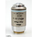 Nikon Mikroskop Objektiv Plan Fluor 40X/1.30 Oil DIC H MRH01400