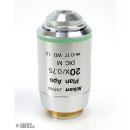 Nikon Mikroskop Objektiv Plan Apo 20X/0.75 DIC M MRD00201...
