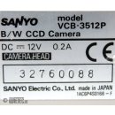 Sanyo VCB-3512P CCD Kamera S/W monochrome C-Mount #11262