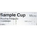 500 Stück Roche Hitachi Sample Cup Micro cobas 11406680001 #11298