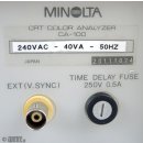 Konica Minolta CA-100 CRT Color Analyzer Farbanalysator #11315