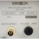 Konica Minolta CA-100 CRT Color Analyzer Farbanalysator #11316