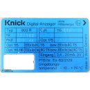 Knick Digital-Anzeiger 803R ohne Hilfsenergie Ex-geschützt #11328