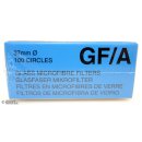2x Whatman 1820-037 GF/A Glasfaser Mikrofilter 37mm #11522