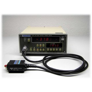 Ando AQ-1135 Optical Power Meter mit einem Sensor AQ-1974 #6503