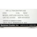 Beckman Coulter Airfuge 347855 luftbetriebene Ultrazentrifuge