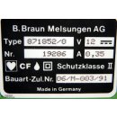 B Braun Perfusor Secura FT Spritzenpumpe 871852/0 Syringe Pump
