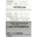 Merck Hitachi LaChrom Elite L-2200 Autosampler mit Kühleinheit