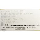 CS-Chromatographie Service 9 Kartuschen mit Hypersil Phe-3µ