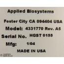 AB Applied Biosystems 4331770 TaqMan Array Fluidic Card Sealer