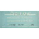 Hellma Makro Küvette 110-QS 50mm Absorptionsmessung 110-50-40