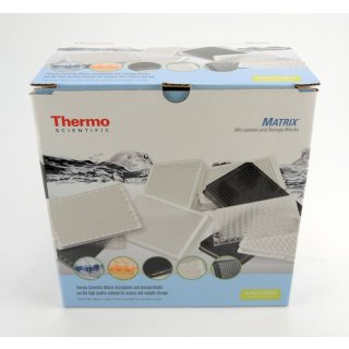 80 Stück Thermo Scientific Matrix 96-Well Microplates PP U-Boden