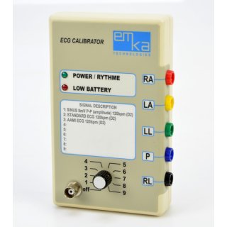 Emka Technologies ECG Calibrator EKG Kalibrator Telemetriesystem