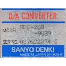 Sanyo Denki SDC-203-9039 D/A Converter Wandler Netzteil