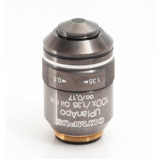 Olympus Mikroskop Objektiv UPlanApo 100X/1.35 Oil Iris UPLAPO100XOI