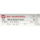 IMI Norgren Pneumatikzylinder DWZ Ø160 474mm Hub...
