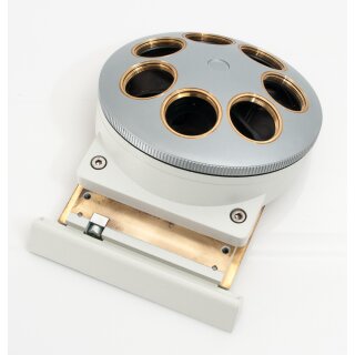 Leica Mikroskop Objektivrevolver 7-Fach HW M25x0.75 RX/RXP 501009