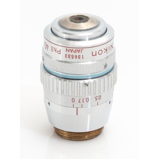 Nikon Mikroskop Objektiv Ph3 DL 40x/0.55 LWD 160/0-2 136533