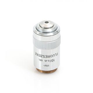 Leitz Mikroskop Objektiv 10x/0.45 170/- Öl Fluoreszenz