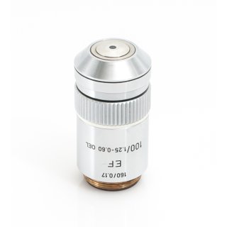 Leitz Mikroskop Objektiv EF 100x/1.25-0.60 Öl 519781