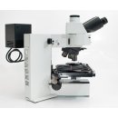 Olympus BX60M reflected light microscope with DIC, polarization and Semperx measuring table