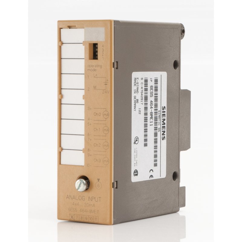 Carte Analogique D'entrée Siemens Simatic S5 - Référence 6ES5 464-8MB11, Occasion, Fonctionnelle, Pour Automate Industriel