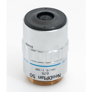 Olympus microscope lens NeoDPlan 50x/0.75 IC 50