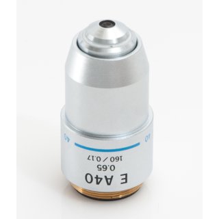 Olympus microscope lens E A40x/0.65 160/0.17