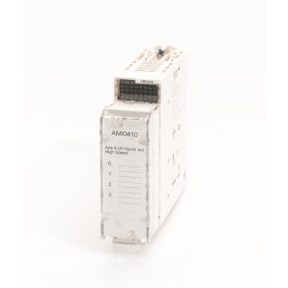 Schneider Electric BMXAMI0410 input module with BMXFTB2000 terminal block