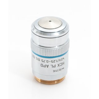 Leica microscope lens HCX PL APO 40x/1.25-0.75 OIL CS 506179