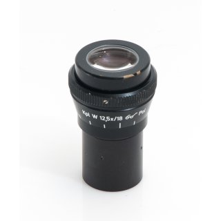 Zeiss Mikroskop Okular Kpl W 12,5x/18 (Brille) Pol